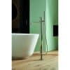 Vema Tiber Floor Standing Bath/Shower Mixer - St/Steel - Image 2