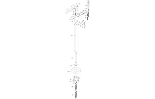 Marne Floor Standing Bath/Shower Mixer - Image 2