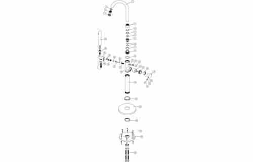 Sopra Floor Standing Bath Shower Mixer - Image 2