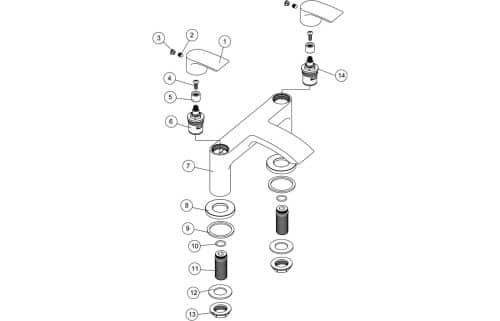 Vesso Bath Filler - Image 2