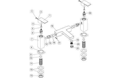 Zacara Bath Filler - Image 2