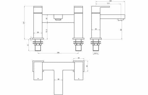 Zacara Bath Filler - Image 3