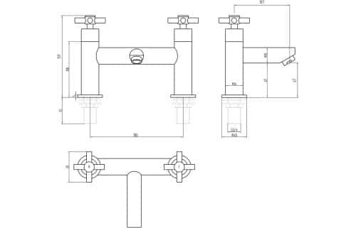 Orford Bath Filler - Image 3