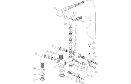 Salton Bath/Shower Mixer - Image 2