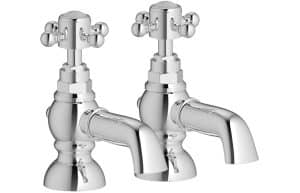 Tadlow Bath Pillar Taps