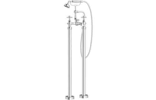 Tadlow Floor Standing Bath/Shower Mixer w/Shower Kit