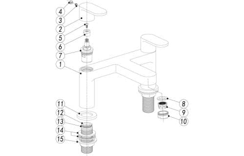Santo Bath Filler - Image 2