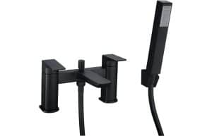 Berio Bath Shower Mixer - Matt Black