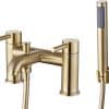 Pescara Bath Shower Mixer - Brushed Brass