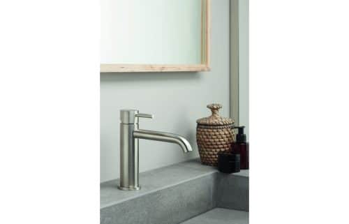 Vema Tiber Basin Mixer - St/Steel - Image 2