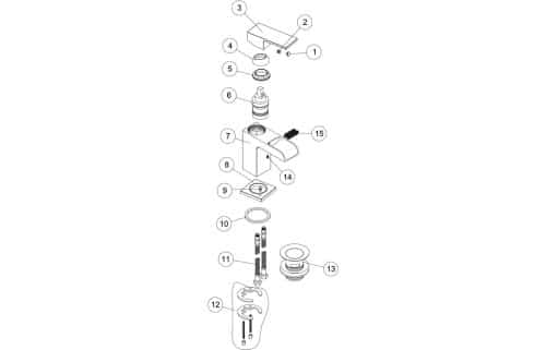 Marne Mono Basin Mixer - Image 2