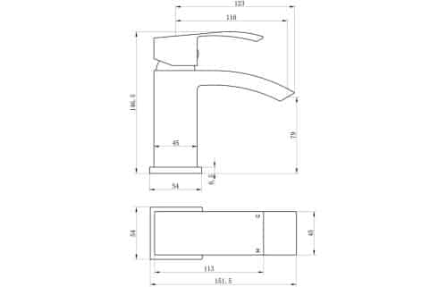 Corsica Mono Basin Mixer - Image 3