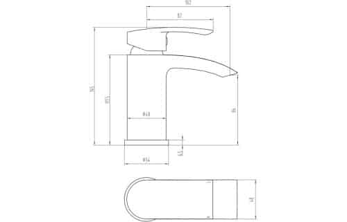 Vesso Basin Mixer - Image 3