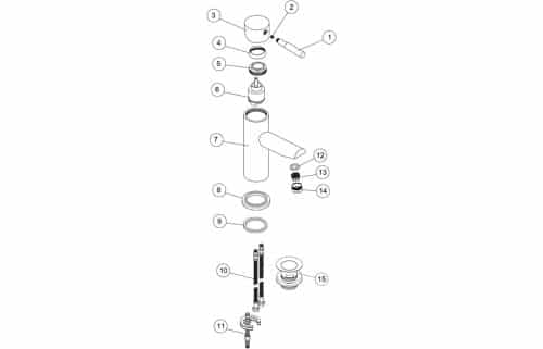 Sopra Basin Mixer Inc. Waste - Image 2