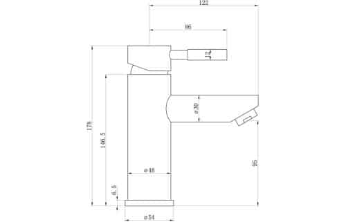 Sopra Basin Mixer Inc. Waste - Image 3