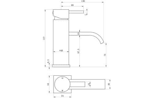 Forio Basin Mixer - Image 3