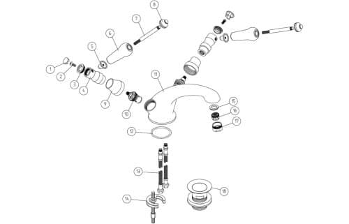 Millom Basin Mixer - Image 2