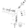 Bordon Basin Mixer w/Click Clack - Image 2