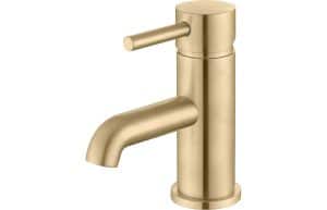 Pescara Mono Basin Tap - Brushed Brass