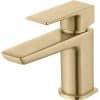 Berio Mono Cloakroom Basin Tap - Brushed Brass