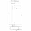 Berio Mono Tall Basin Tap - Brushed Brass - Image 3