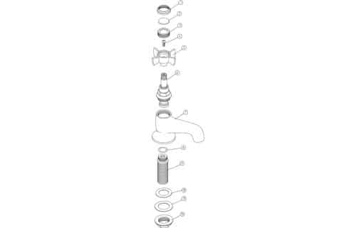 Bordon Basin Taps - Image 2