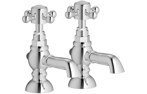 Tadlow Basin Pillar Taps