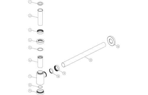 Modern Bottle Trap Inc. Extension & Flange - Image 2