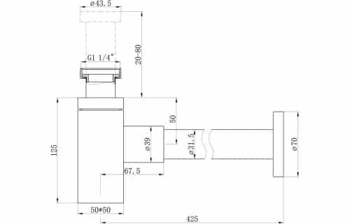 Square Bottle Trap - Image 3