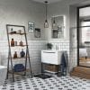 Vema Tiber Floor Standing Bath/Shower Mixer - St/Steel - Image 3