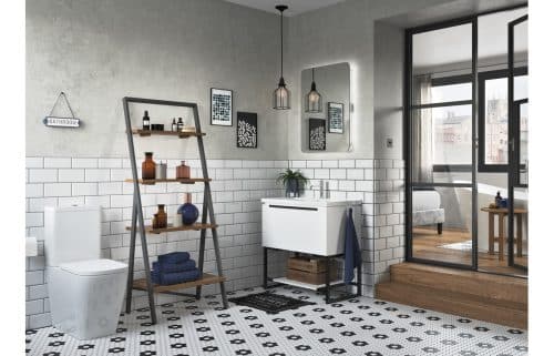 Vema Tiber Floor Standing Bath/Shower Mixer - St/Steel - Image 3