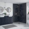Benita 600mm WC Unit - Indigo Ash - Image 2