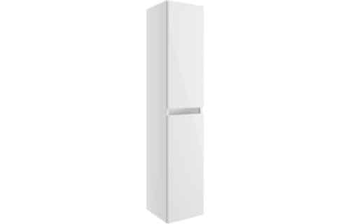 Carino 300mm 2 Door Wall Hung Tall Unit - White Gloss
