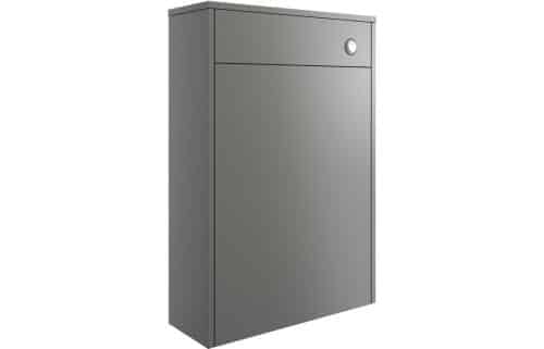 Perla 600mm Floor Standing WC Unit - Matt Grey