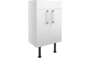 Alba 500mm Basin Unit - White Gloss