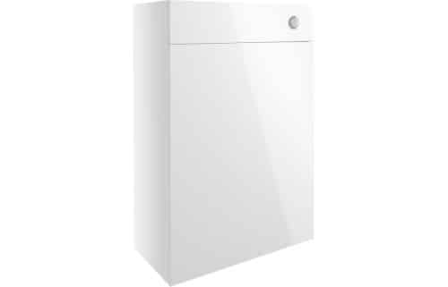 Alba 600mm WC Unit - White Gloss