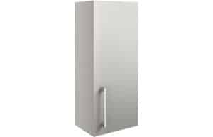 Alba 300mm Wall Unit - Light Grey Gloss
