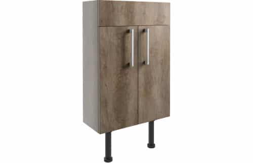 Alba 500mm Slim Basin Unit - Nebraska Oak