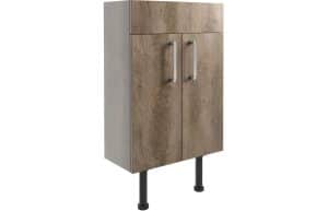Alba 500mm Basin Unit - Nebraska Oak