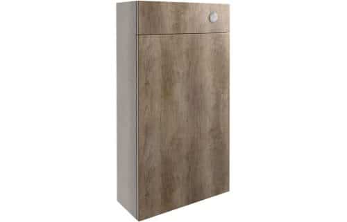 Alba 500mm Slim WC Unit - Nebraska Oak