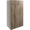 Alba 500mm WC Unit - Nebraska Oak