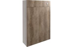 Alba 600mm Slim WC Unit - Nebraska Oak