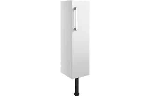 Alba 200mm Slim Base Unit - White Gloss