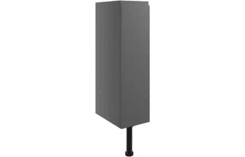 Valesso 200mm Toilet Roll Holder - Onyx Grey Gloss