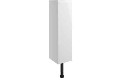 Valesso 200mm Slim Base Unit - White Gloss