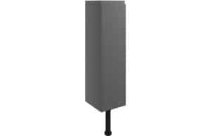 Valesso 200mm Slim Base Unit - Onyx Grey Gloss