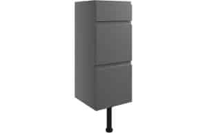 Valesso 300mm 3 Drawer Unit - Onyx Grey Gloss