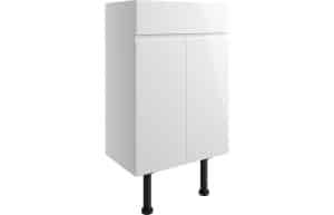 Valesso 500mm Basin Unit - White Gloss