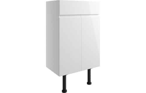 Valesso 500mm Basin Unit - White Gloss