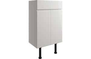 Valesso 500mm Basin Unit - Pearl Grey Gloss